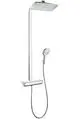 Hansgrohe-HG-Showerpipe-Raindance-Select-chrom-mit-Kopfbrause-Raindance-E-Air-1jet-360mm-27112000 gallery number 1
